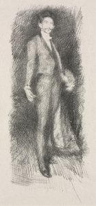 Retrato do Conde Robert de Montesquiou de James McNeill Whistler