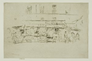 Monte Bell O por quai de James Abbott McNeill Whistler