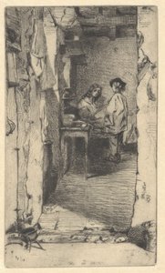 Rag Pickers, distrito de Mouffetard, Paris de James Abbott McNeill Whistler