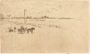 Estação Ferroviária, Voves de James Abbott McNeill Whistler