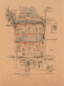 Casa Vermelha, Paimpol de James Abbott McNeill Whistler