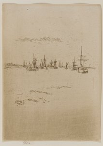 Regresso a Tilbury de James Abbott McNeill Whistler
