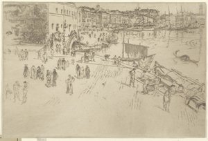 Riva, nº 1 de James Abbott McNeill Whistler