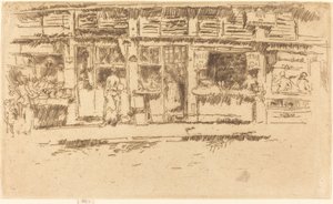 Rue de la Rochefoucauld de James Abbott McNeill Whistler