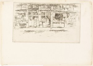 Rue de la Rochefoucauld de James Abbott McNeill Whistler