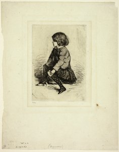 Seymour Haden Jr., Sentado de James Abbott McNeill Whistler