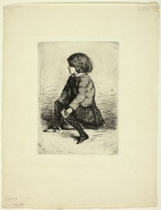 Seymour Haden Jr., Sentado de James Abbott McNeill Whistler