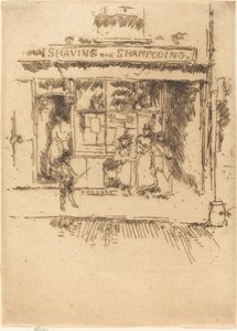Depilação e Shampoo de James Abbott McNeill Whistler