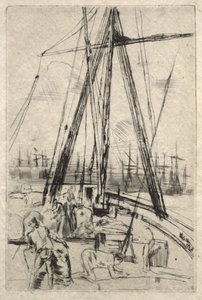 Transporte marítimo em Liverpool de James McNeill Whistler