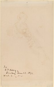 Esboço de Maud de James Abbott McNeill Whistler