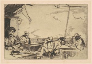 Sopa à Trois Sous de James Abbott McNeill Whistler