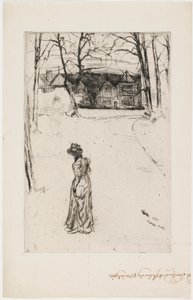 Speke Hall: A Avenida de James Abbott McNeill Whistler