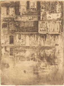 Square House, Amsterdã de James Abbott McNeill Whistler