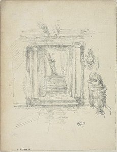 Escadaria de James Abbott McNeill Whistler