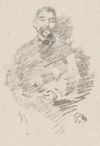 Stephane Mallarmé de James McNeill Whistler