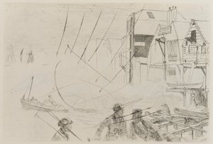 Vida de barco de Stevens de James Abbott McNeill Whistler