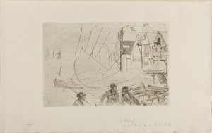 Estaleiro de barcos Stevens de James McNeill Whistler
