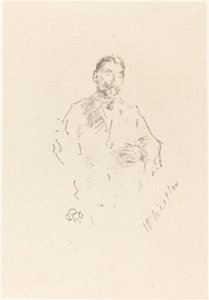 Stephane Mallarmé, nº 2 de James Abbott McNeill Whistler