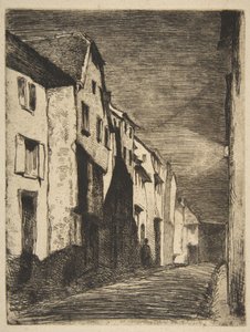 Rua em Saverne de James McNeill Whistler