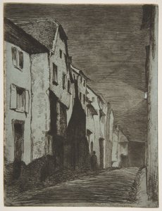 Rua em Saverne de James McNeill Whistler