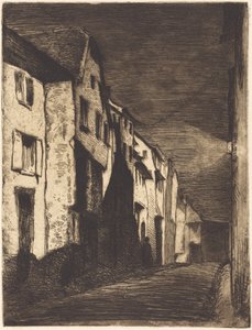Rua em Saverne de James McNeill Whistler