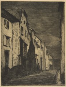 Rua em Saverne de James McNeill Whistler