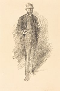 Estudo: Joseph Pennell de James McNeill Whistler