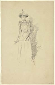 Luvas de camurça de James Abbott McNeill Whistler