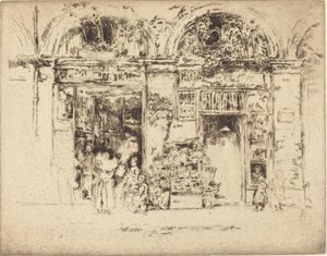 Girassóis, Rue des Beaux-Arts de James Abbott McNeill Whistler