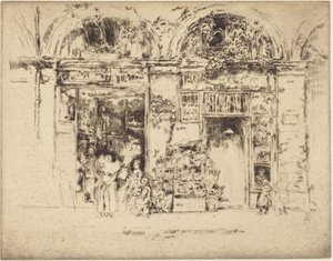 Girassóis, Rue des Beaux-Arts de James McNeill Whistler