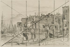 Polícia do Tamisa de James Abbott McNeill Whistler
