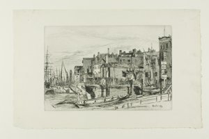 Polícia do Tamisa de James Abbott McNeill Whistler