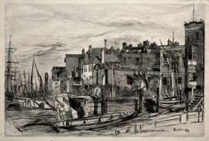 Polícia do Tamisa de James McNeill Whistler