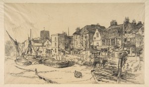 O «Adão e Eva», Old Chelsea de James McNeill Whistler