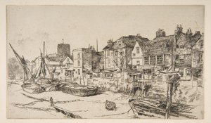 O «Adão e Eva», Old Chelsea de James McNeill Whistler