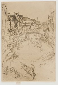 A Ponte, Santa Marta de James Abbott McNeill Whistler