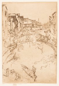A Ponte, Santa Marta de James Abbott McNeill Whistler