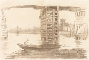 A ponte larga de James Abbott McNeill Whistler