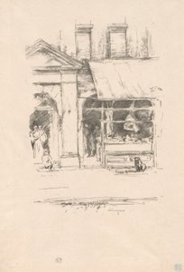 O cão do talhante de James McNeill Whistler