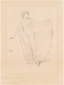 A Garota Dançarina de James Abbott McNeill Whistler