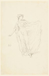 A Menina Dançarina, 1890 de James Abbott McNeill Whistler
