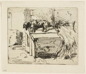 O cão no canil de James Abbott McNeill Whistler