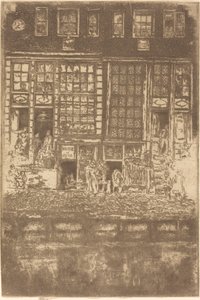 A cortina bordada de James Abbott McNeill Whistler