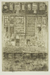 A cortina bordada de James McNeill Whistler