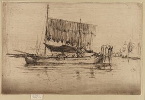 O barco de pesca de James Abbott McNeill Whistler
