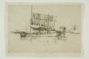 O barco de pesca de James Abbott McNeill Whistler