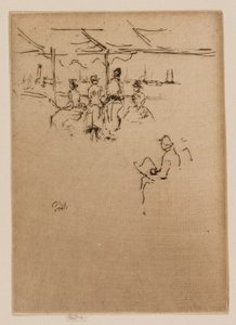 O Palco de Aterrissagem, Cowes de James Abbott McNeill Whistler