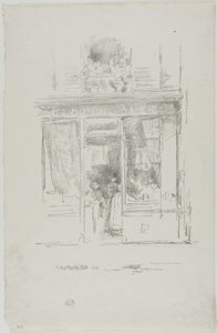 A Lavadeira: "A Lavadeira da Place Dauphine" de James Abbott McNeill Whistler