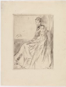 A Carta (Maud, sentada) de James Abbott McNeill Whistler