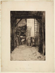 O fabricante de cal de James McNeill Whistler